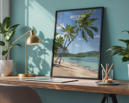Airlie Beach QLD Australia Art Print Poster Wall Art - WanderWall