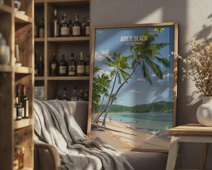 Airlie Beach QLD Australia Art Print Poster Wall Art - WanderWall