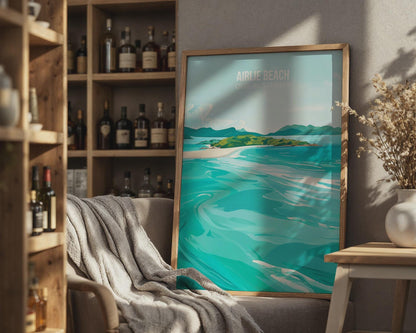 Airlie Beach QLD Australia Travel Poster Print Wall Art - WanderWall