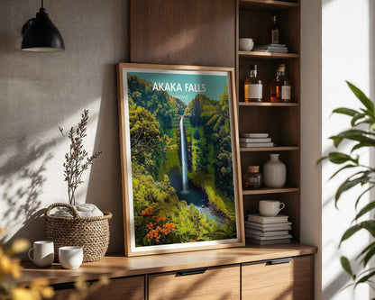 Akaka Falls Poster - WanderWall