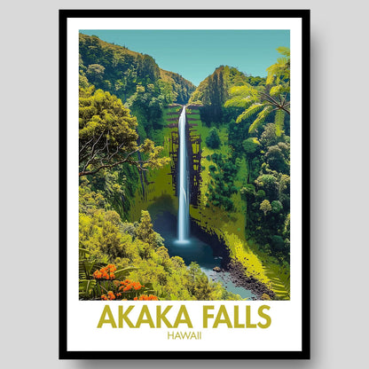 Akaka Falls Poster - WanderWall