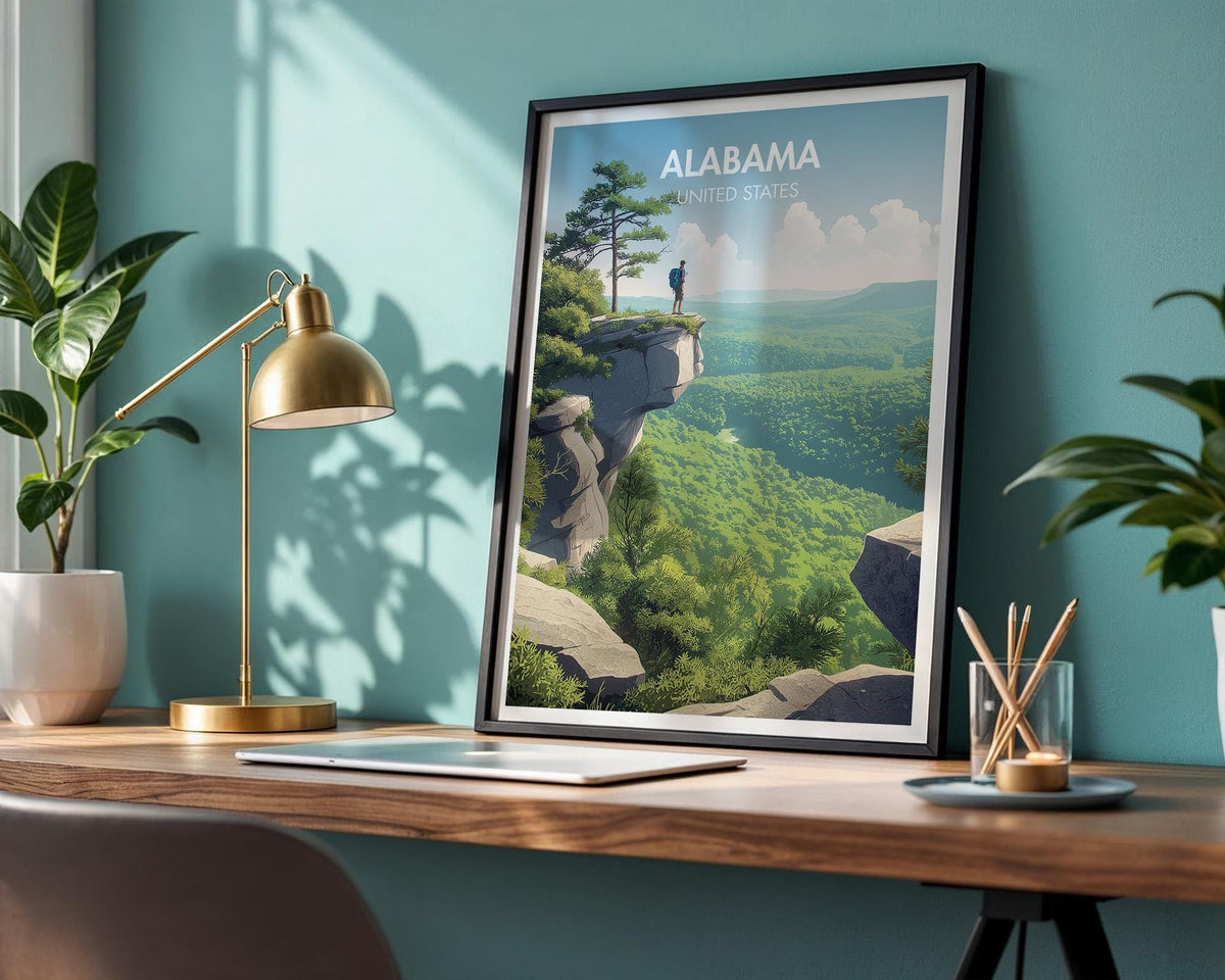 Alabama Poster - WanderWall