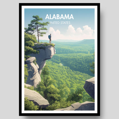 Alabama Poster - WanderWall
