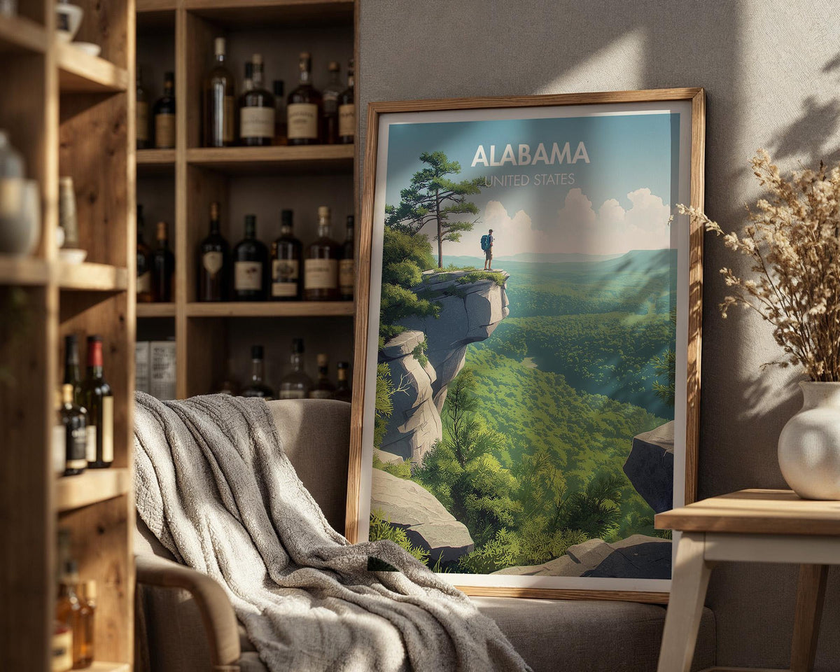 Alabama Poster - WanderWall
