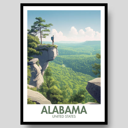 Alabama Poster - WanderWall