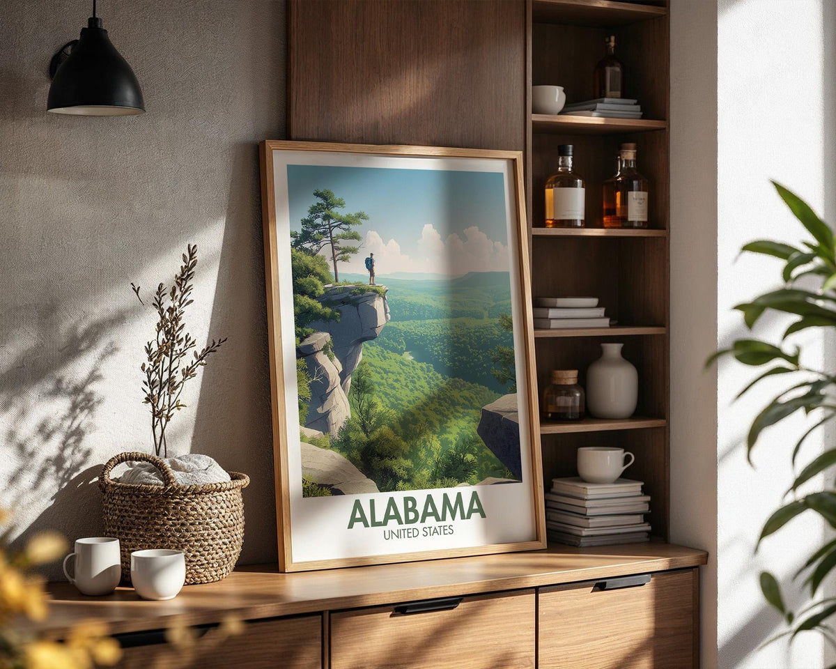 Alabama Poster - WanderWall