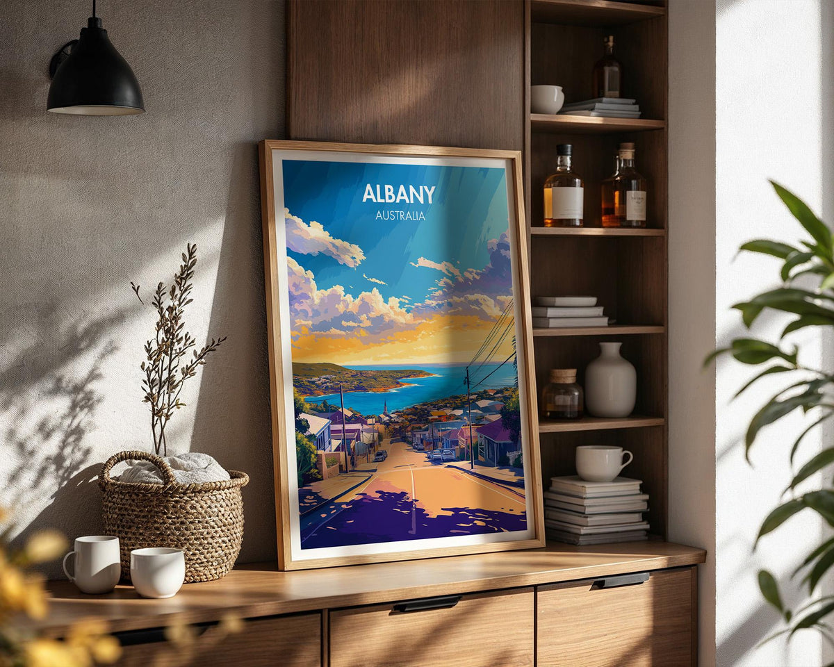 Albany Poster - WanderWall