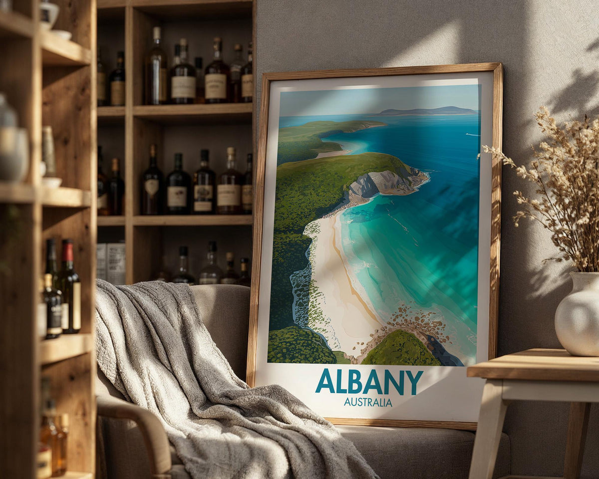 Albany Poster - WanderWall