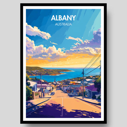 Albany Poster - WanderWall