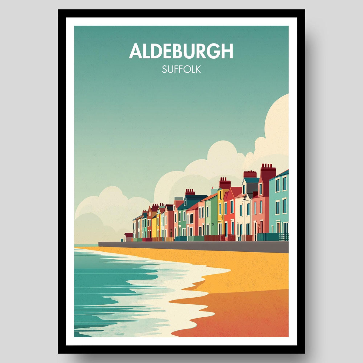 Aldeburgh Poster - WanderWall