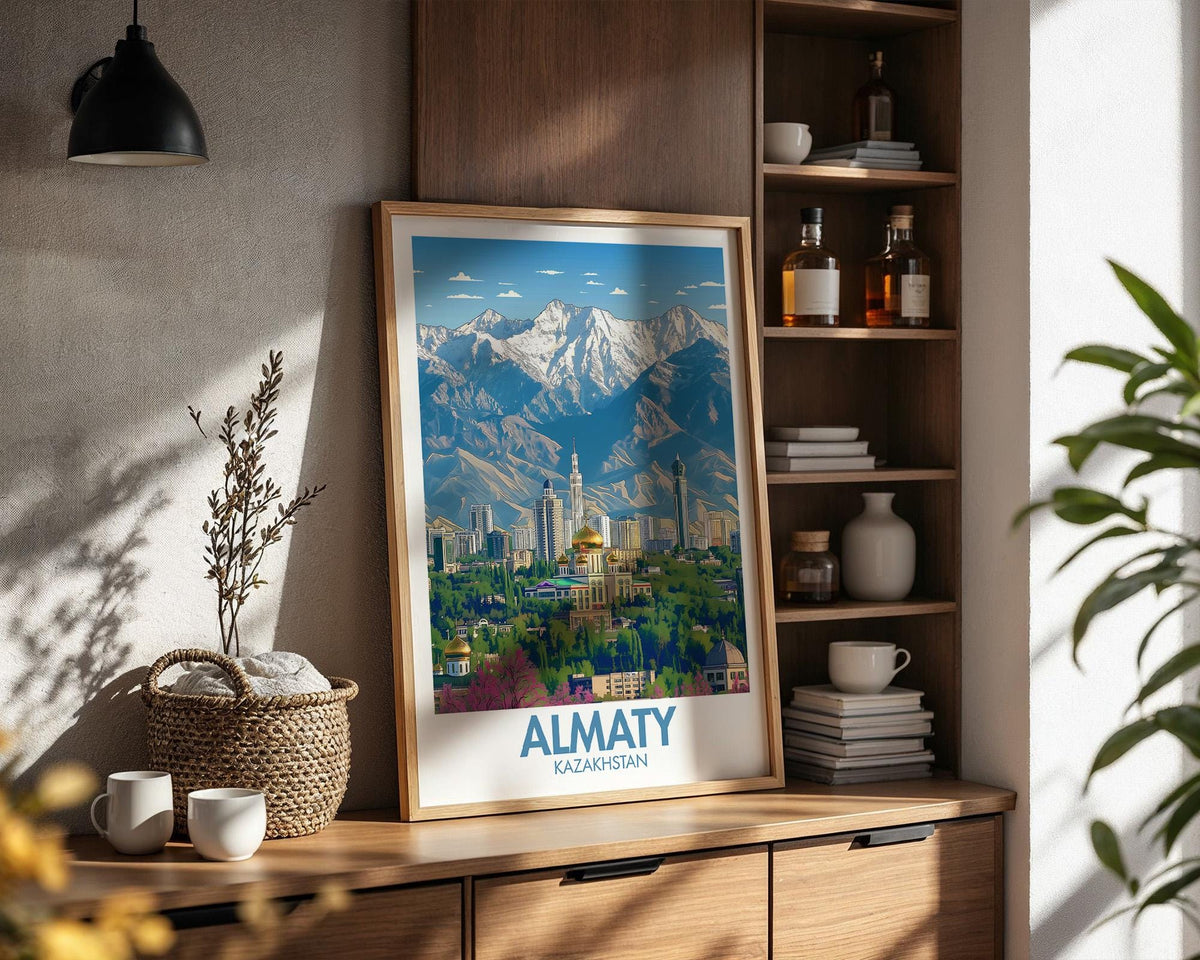 Almaty Poster - WanderWall