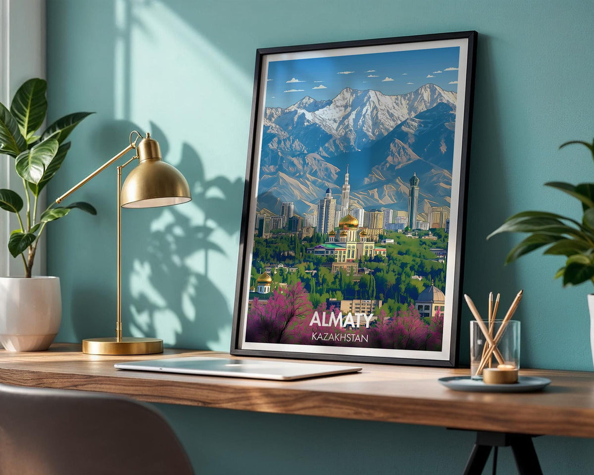 Almaty Poster - WanderWall