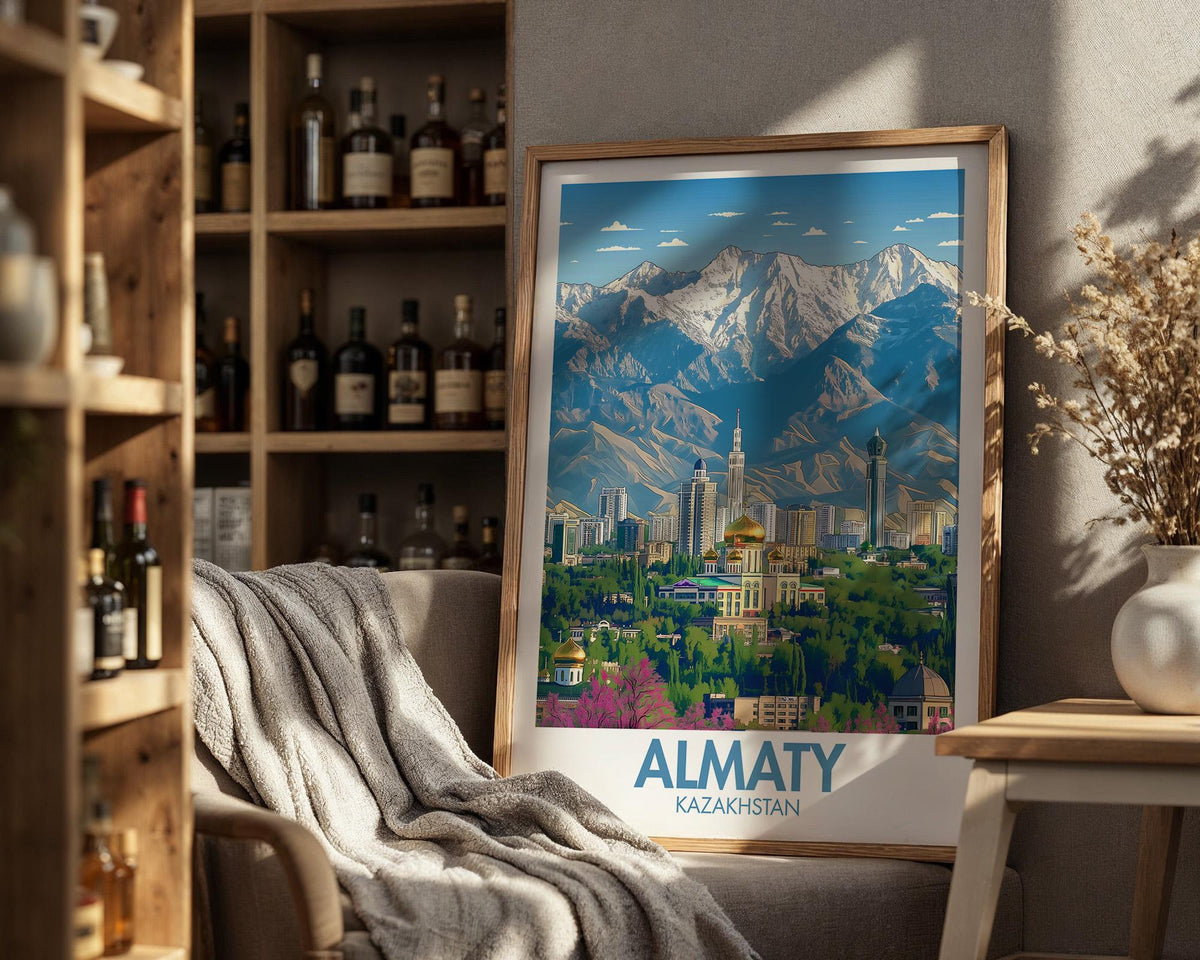 Almaty Poster - WanderWall