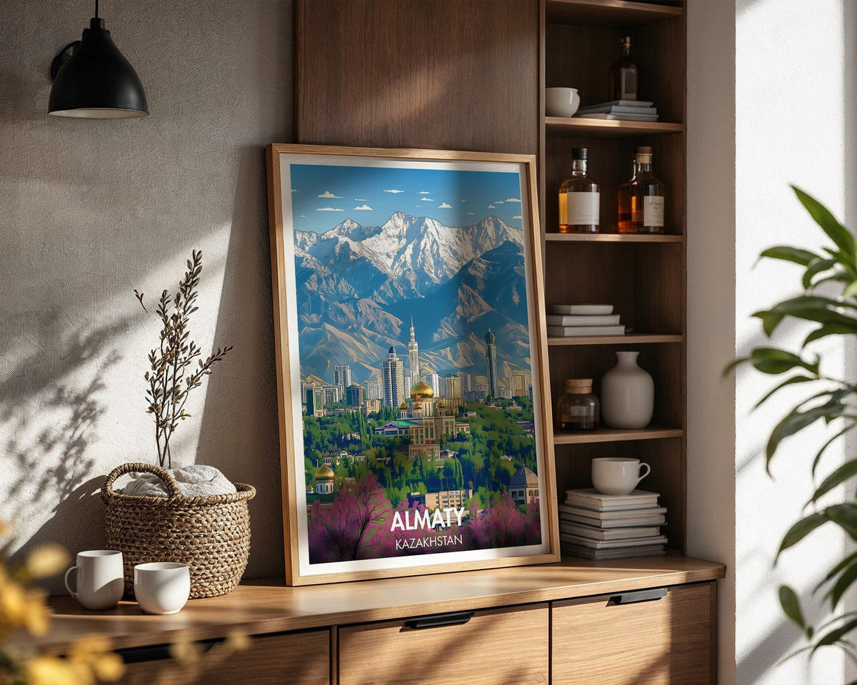Almaty Poster - WanderWall
