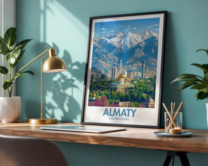 Almaty Poster - WanderWall