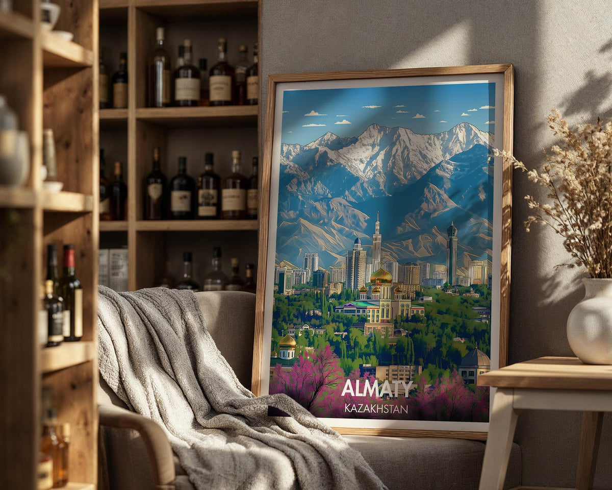 Almaty Poster - WanderWall