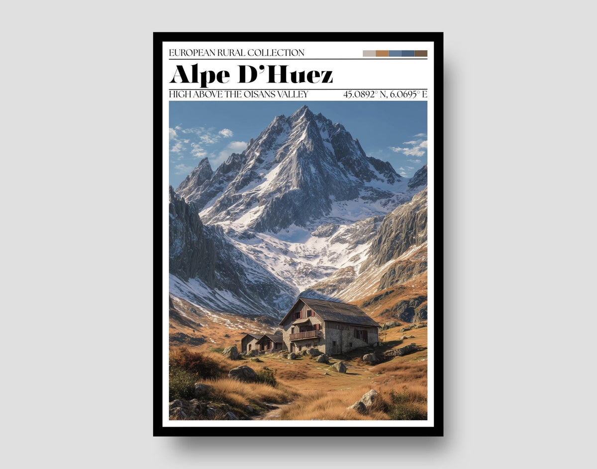 Alpe D'Huez Poster - WanderWall