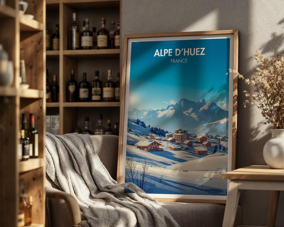 Alpe D'Huez Poster - WanderWall