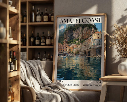 Amalfi Coast Henri Mattise Poster - WanderWall