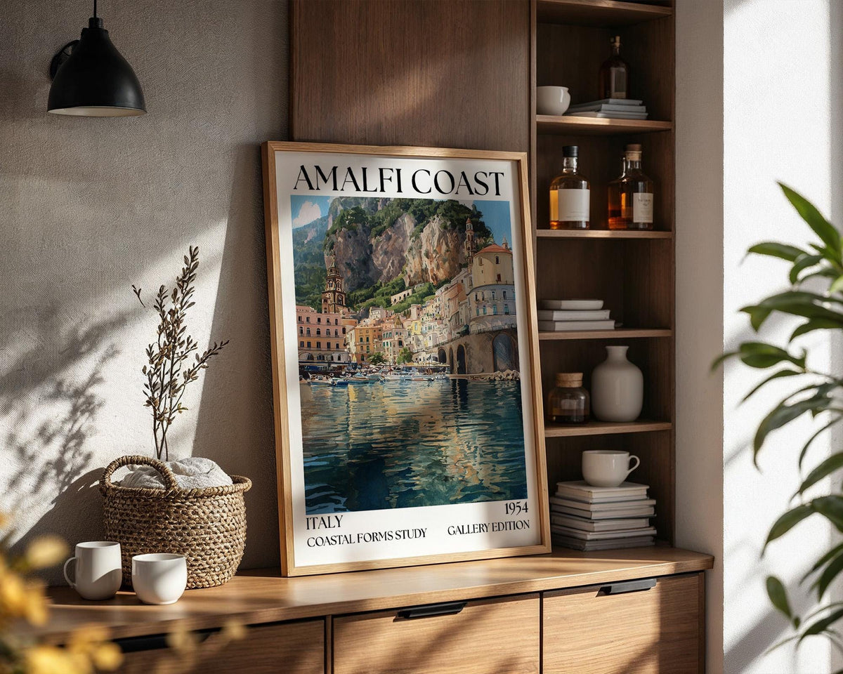 Amalfi Coast Henri Mattise Poster - WanderWall
