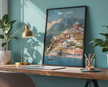 Amalfi Coast Italy Wall Art Print - WanderWall