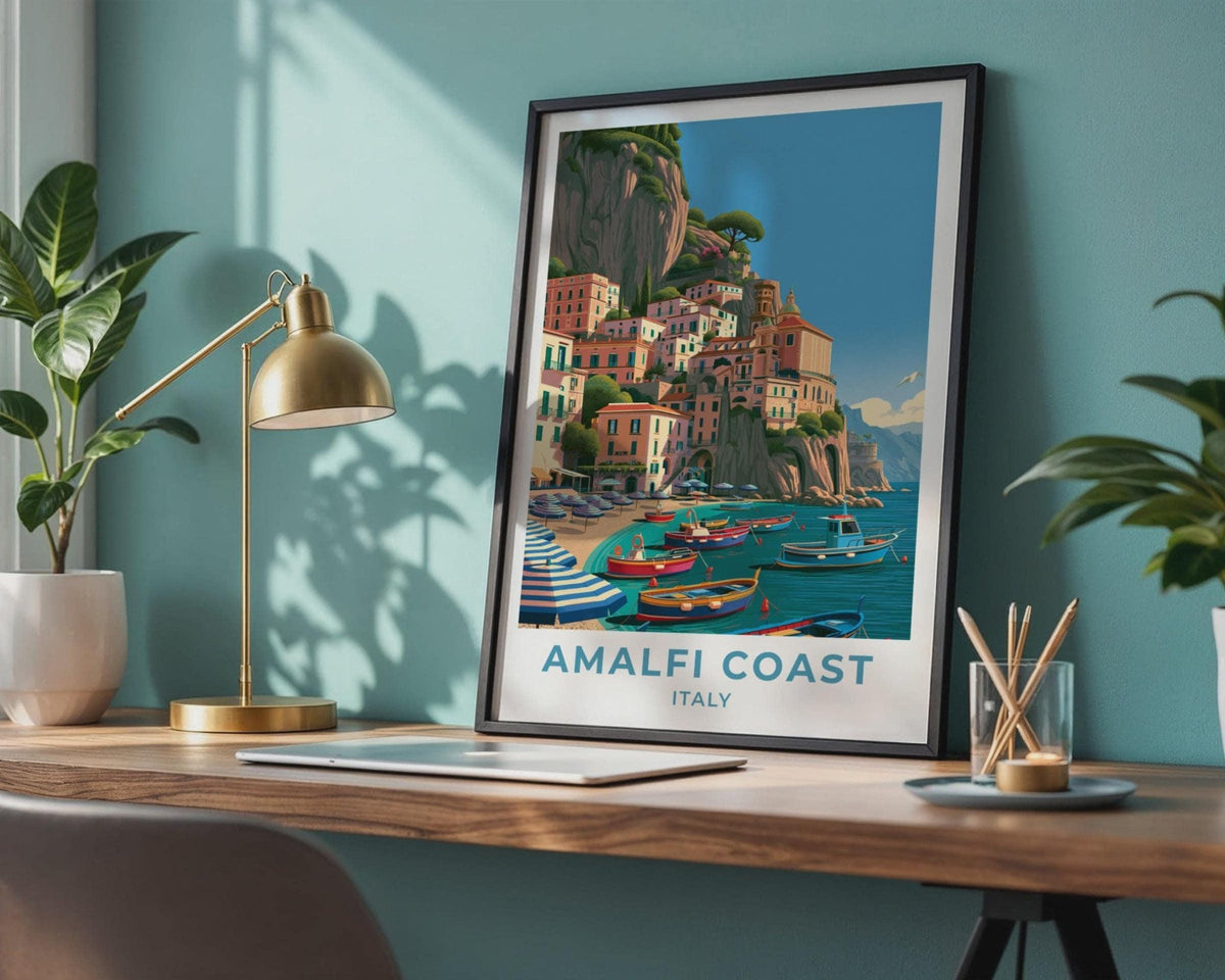 Amalfi Coast Poster - WanderWall
