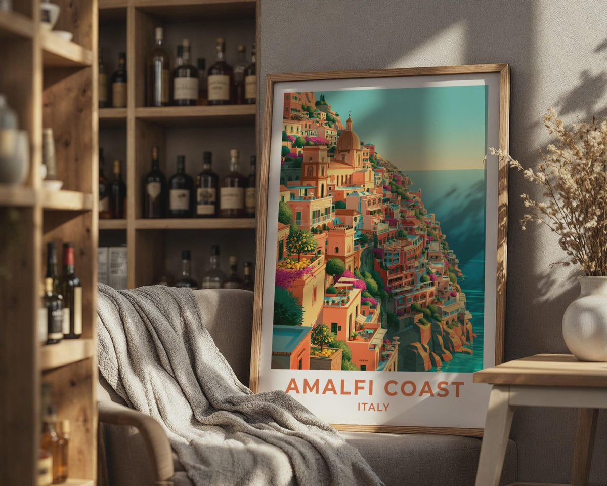 Amalfi Coast Poster - WanderWall