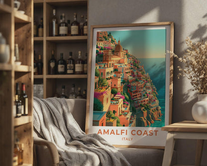 Amalfi Coast Poster - WanderWall