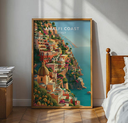 Amalfi Coast Poster - WanderWall