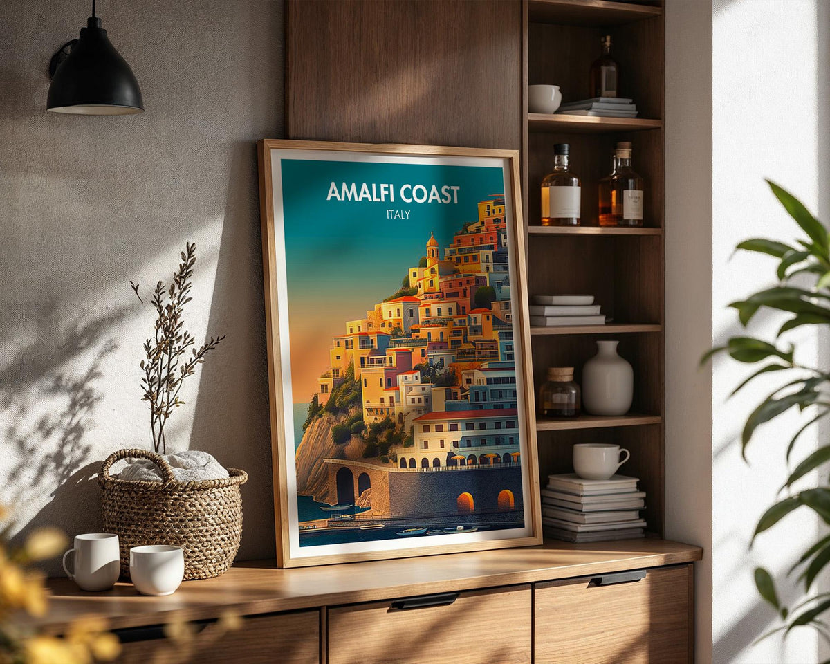 Amalfi Coast Poster - WanderWall