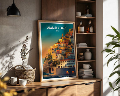 Amalfi Coast Poster - WanderWall