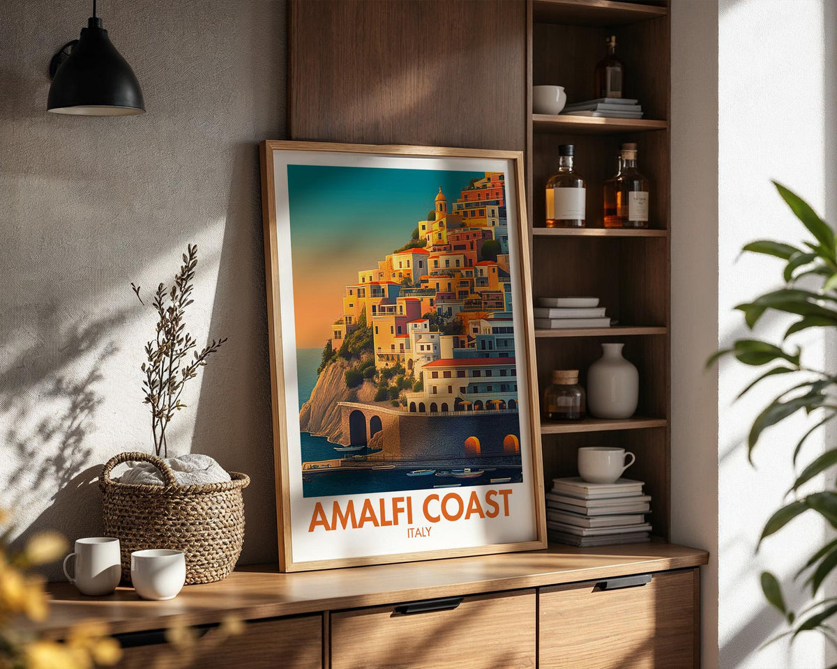 Amalfi Coast Poster - WanderWall
