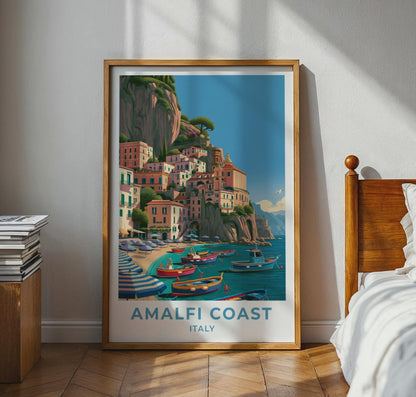 Amalfi Coast Poster - WanderWall