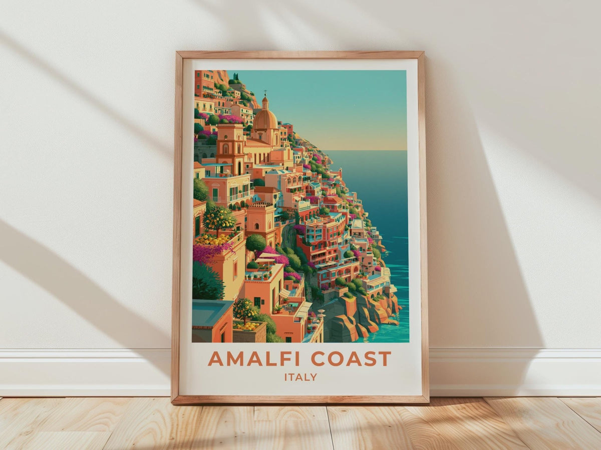 Amalfi Coast Poster - WanderWall