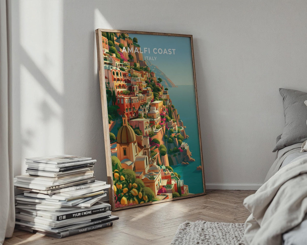 Amalfi Coast Poster - WanderWall