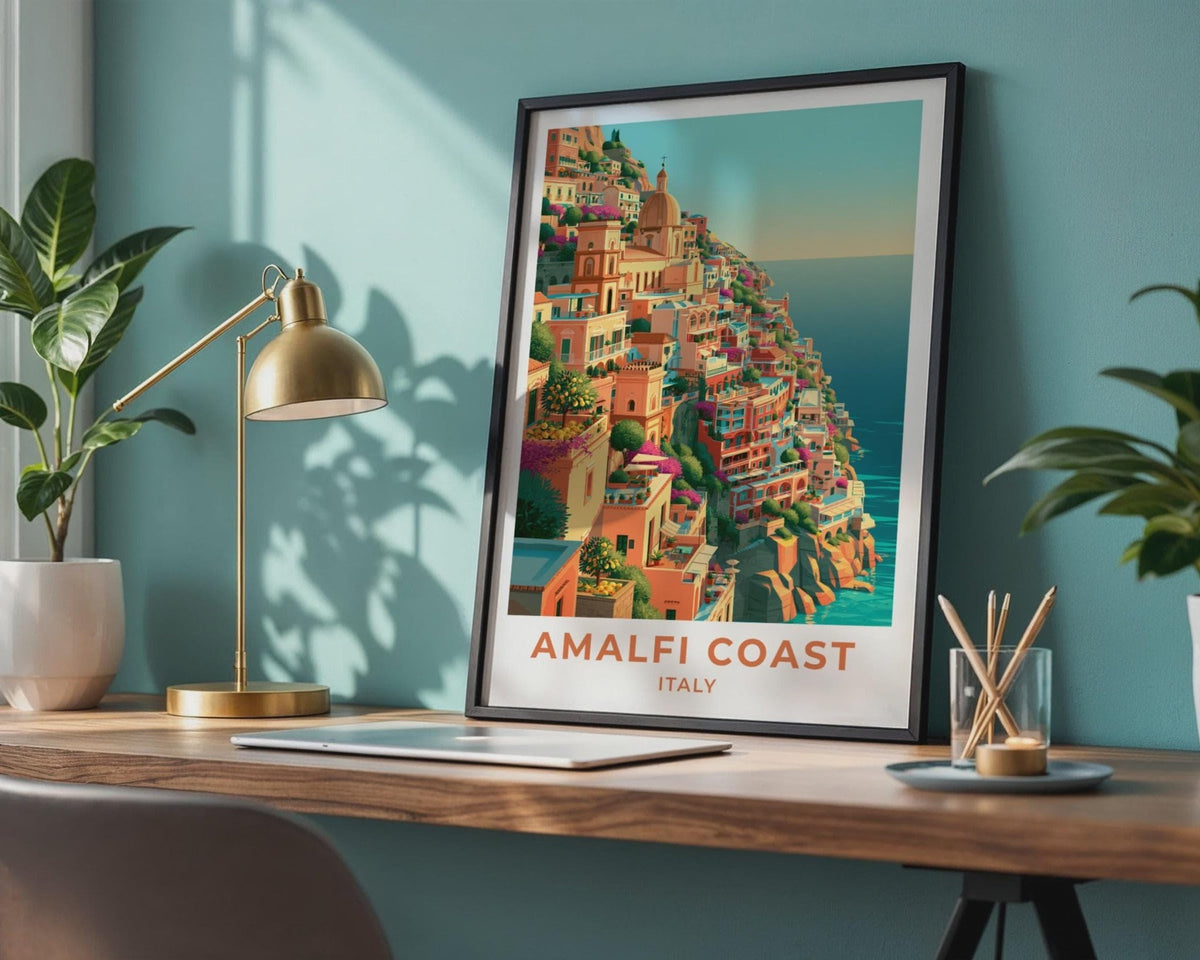 Amalfi Coast Poster - WanderWall