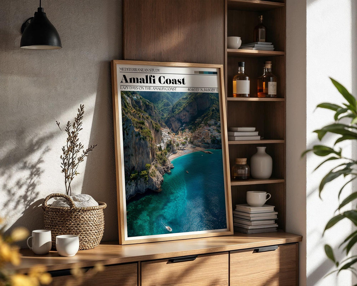 Amalfi Coast Poster - WanderWall
