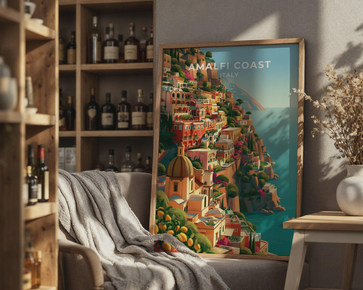 Amalfi Coast Poster - WanderWall