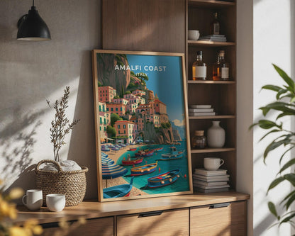 Amalfi Coast Poster - WanderWall