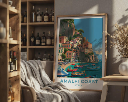 Amalfi Coast Poster - WanderWall