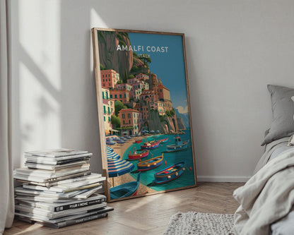 Amalfi Coast Poster - WanderWall