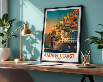 Amalfi Coast Poster - WanderWall