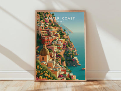 Amalfi Coast Poster - WanderWall