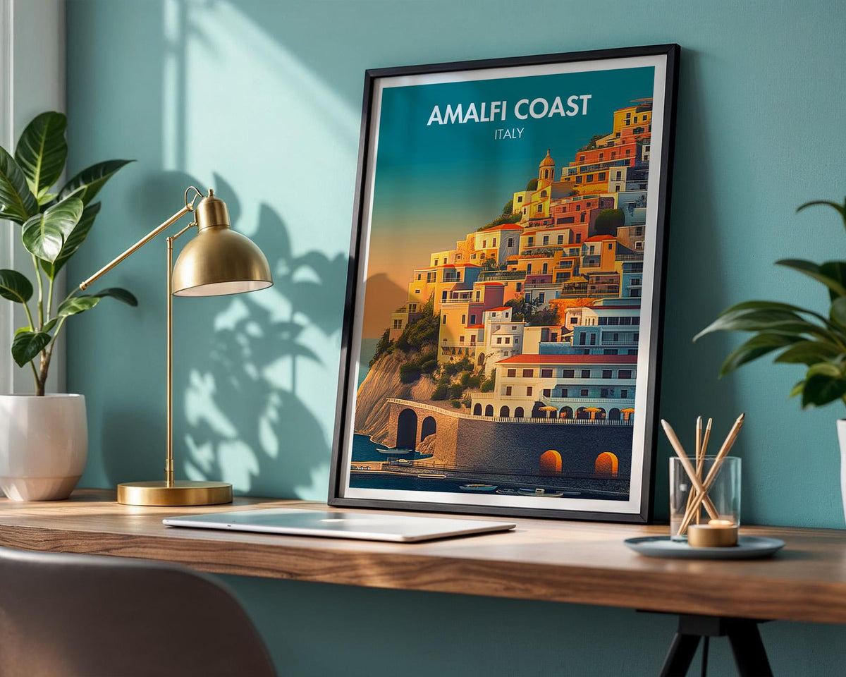 Amalfi Coast Poster - WanderWall