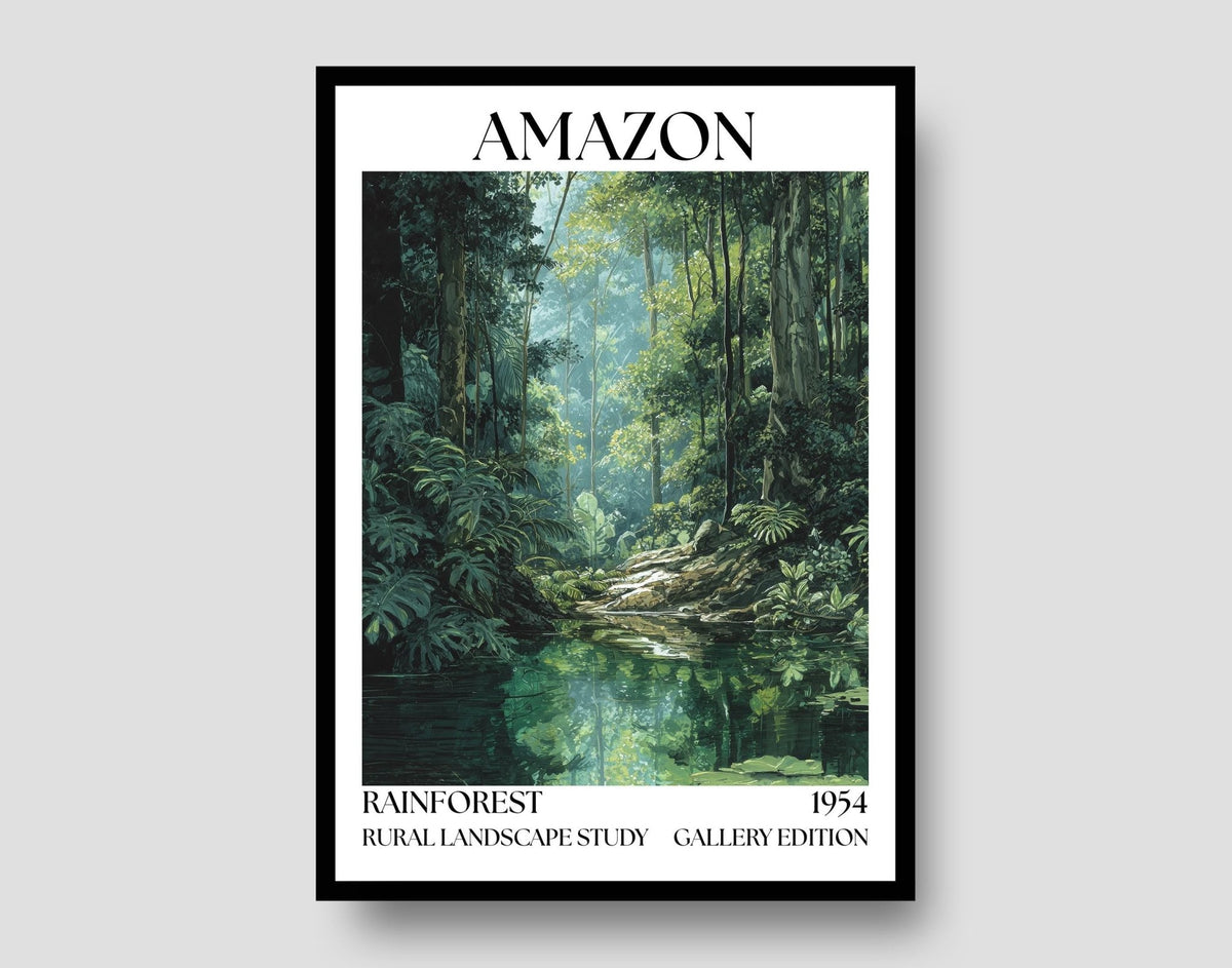 Amazon Rainforest Gallery Edition Poster - WanderWall