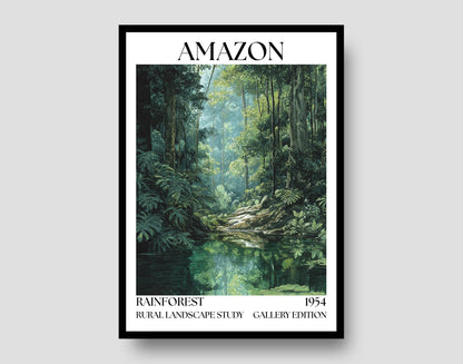 Amazon Rainforest Gallery Edition Poster - WanderWall