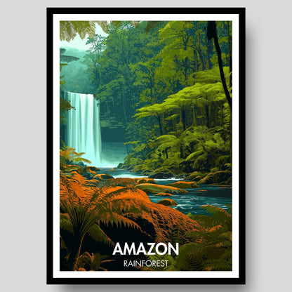 Amazon Rainforest Poster - WanderWall