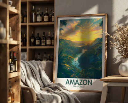 Amazon Rainforest Poster - WanderWall