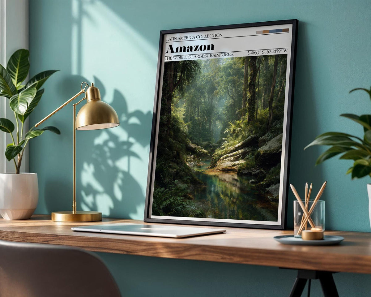Amazon Rainforest Poster - WanderWall
