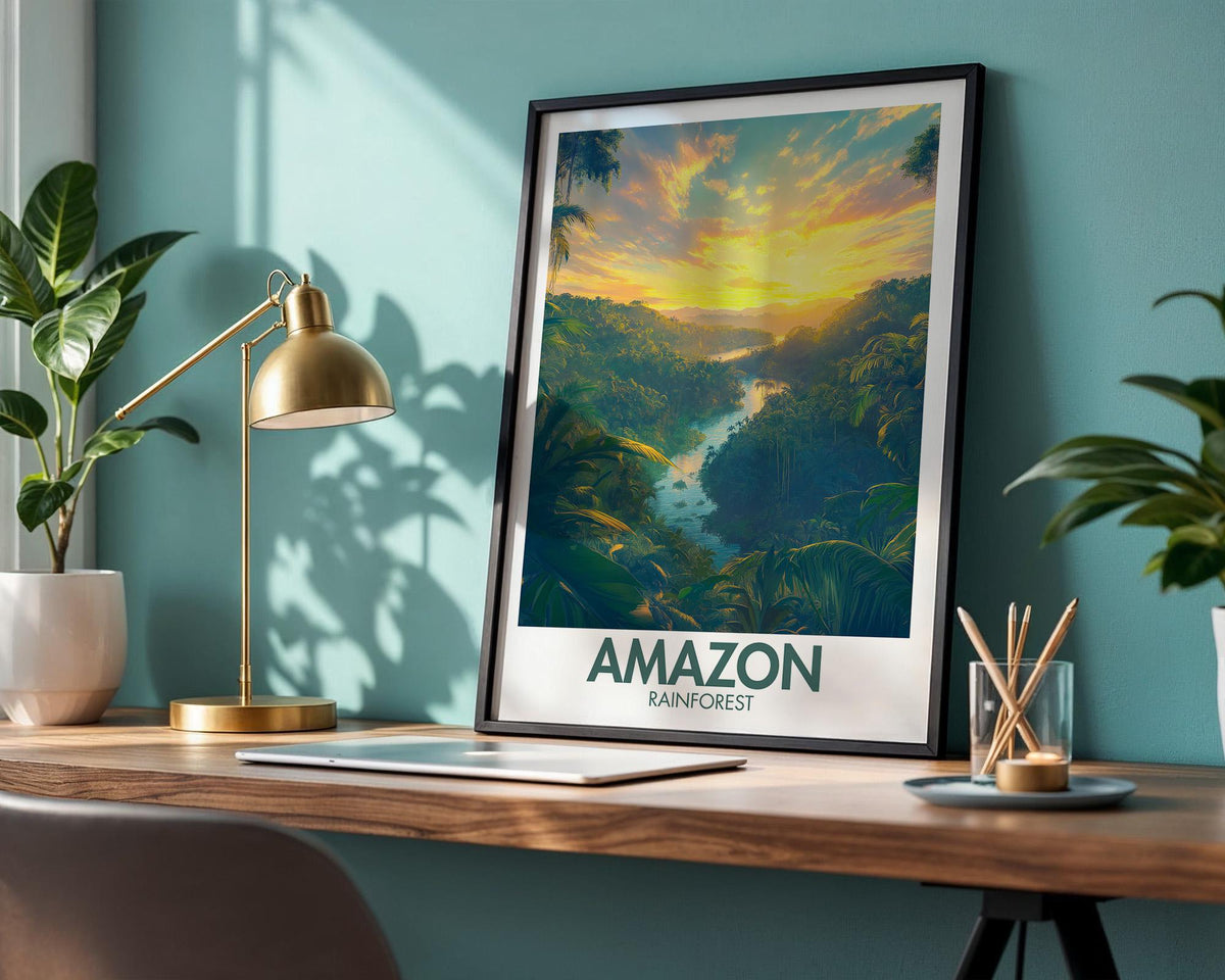 Amazon Rainforest Poster - WanderWall